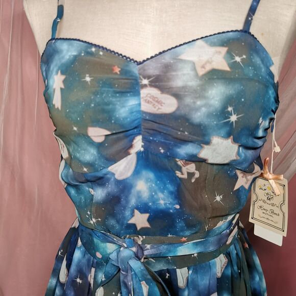 Lolita Dress Small Galaxy Cookies Kawaii Japan Party Prom Festival Halloween Y2K - Picture 10 of 13